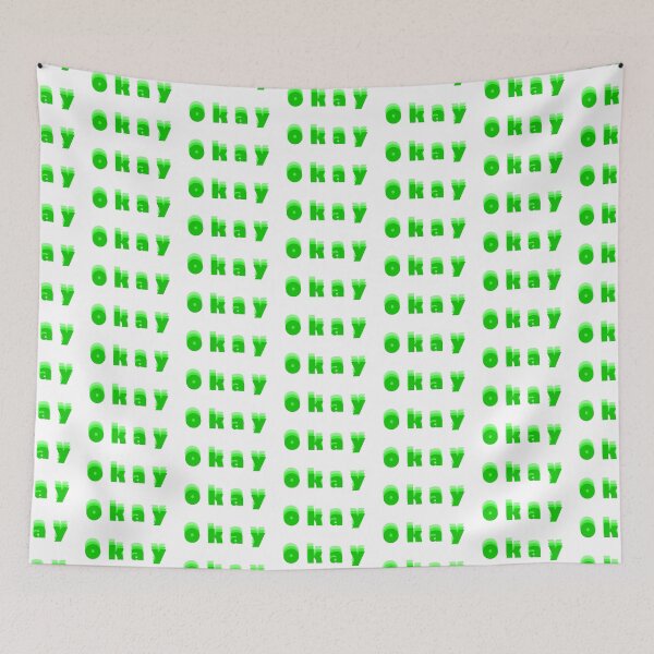 Item preview, GREEN OKAY designed and sold by ByBlueStudio.