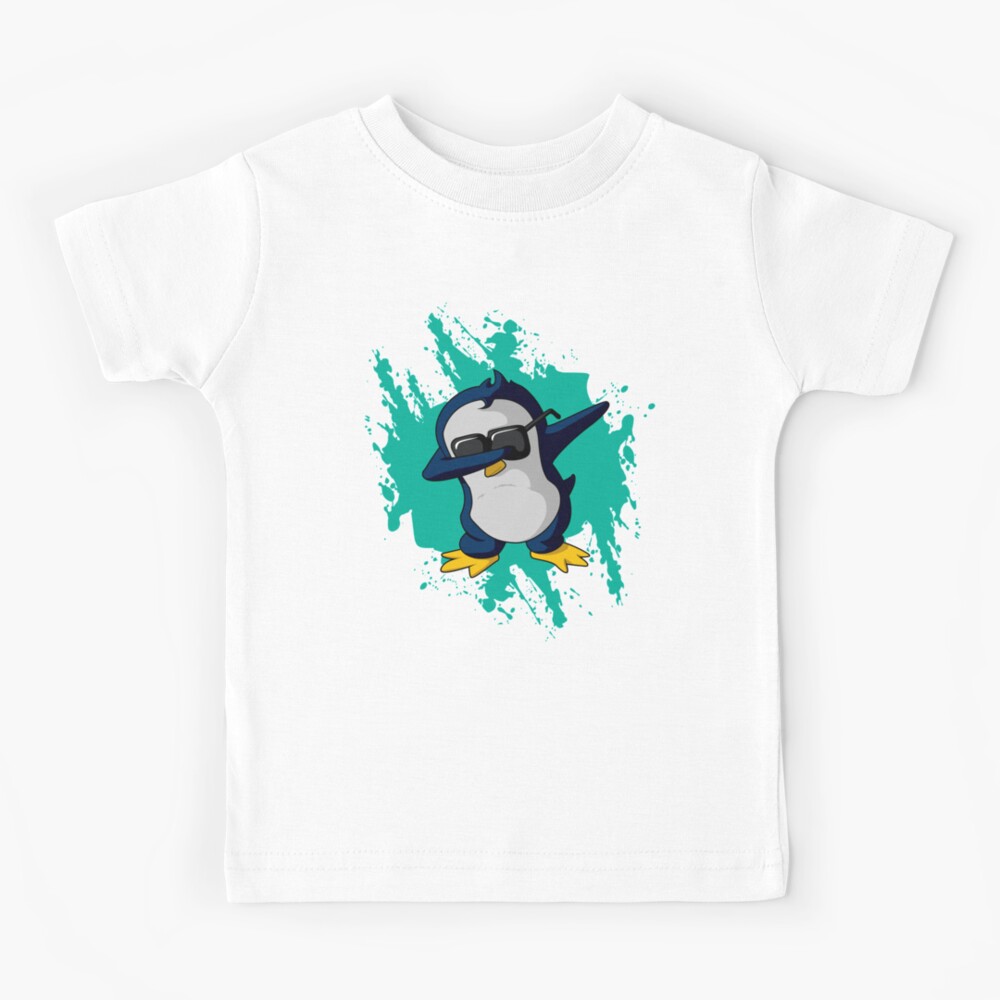 Dabbing Penguin Polar Funny Funny Birthday Gift Design Kids T Shirt By Tshirtconcepts Redbubble - cute penguin outfit roblox