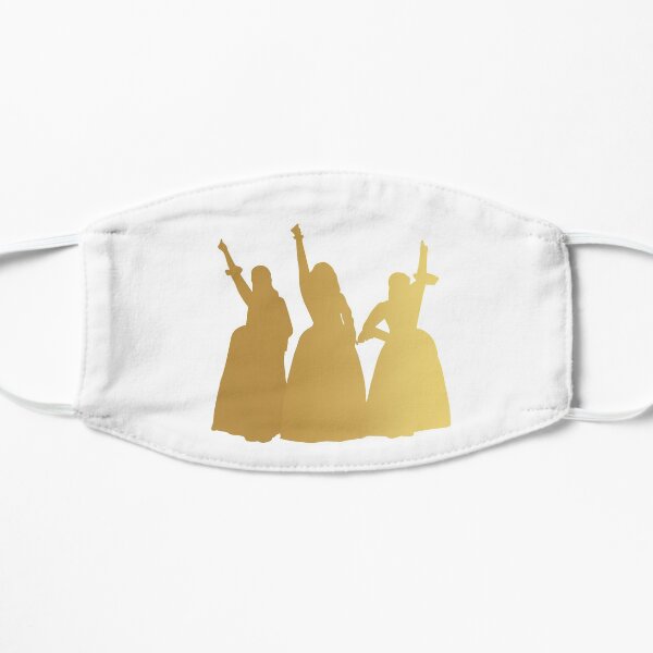 Work! Gold Flat Mask