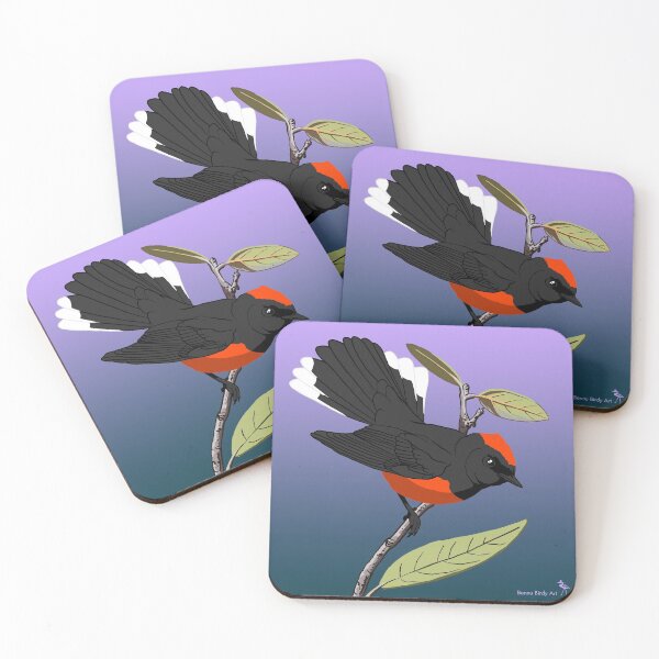 Item preview, Slate-Throated Redstart designed and sold by BennuBirdy.