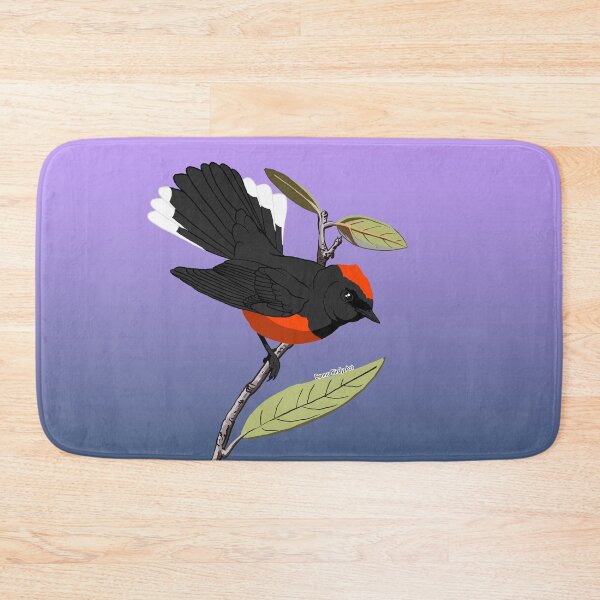 Item preview, Slate-Throated Redstart designed and sold by BennuBirdy.