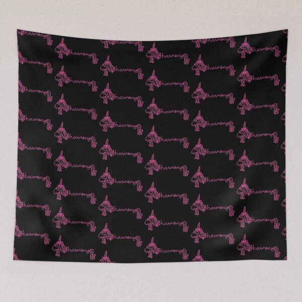 Item preview, Harmony Pink Unicorn Personalized Girl Name designed and sold by JaneApril.