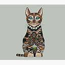 Bengal Cat Mercury Throw Blanket By Scrummy Redbubble
