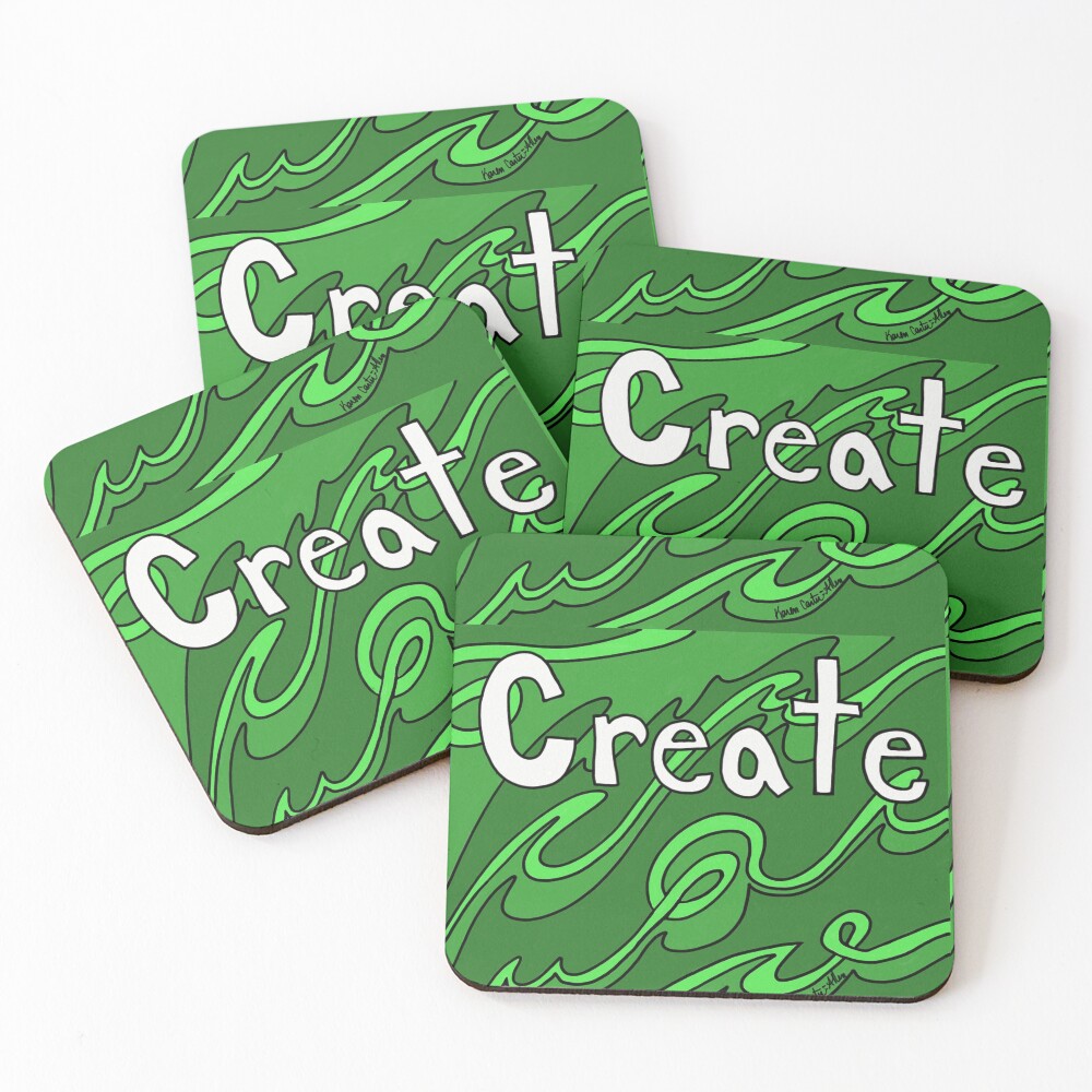 Item preview, Coasters (Set of 4) designed and sold by NeedlingGod.