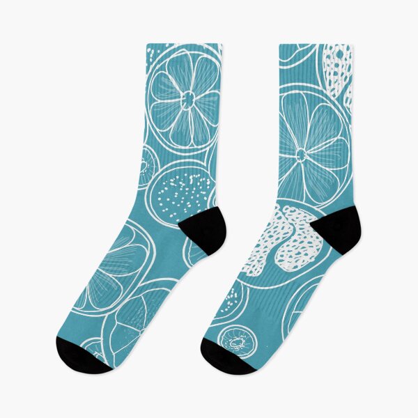 Item preview, Summer Fruit Pattern in Blue designed and sold by JnetLively.