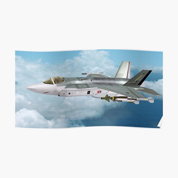 Lockheed Martin F-35 Lightning Poster