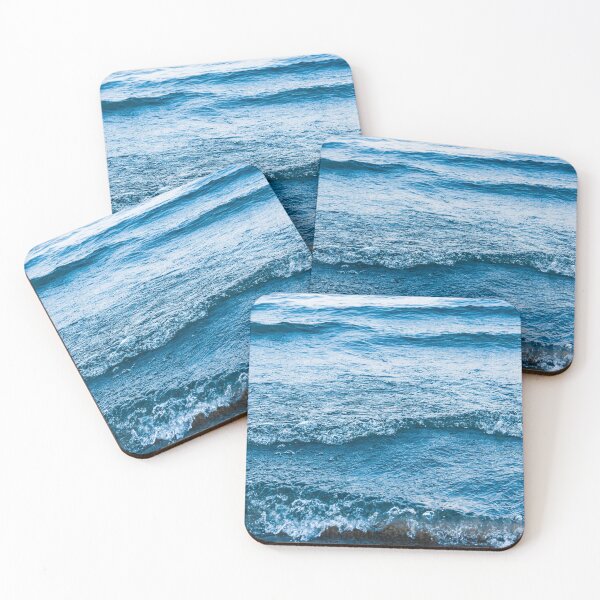 Item preview, Blue Lake Beach Waves in Summer designed and sold by Amy Mitchell.
