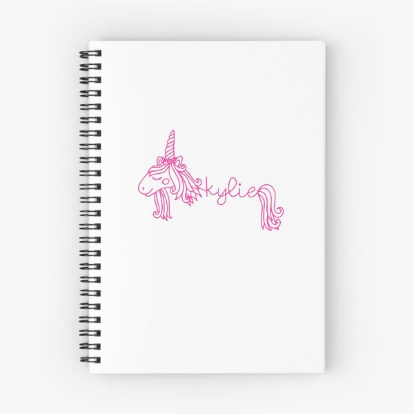Item preview, Kylie Pink Unicorn Personalized Girl Name designed and sold by JaneApril.