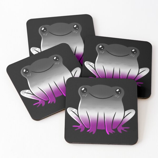 Item preview, LGBT Asexual Frog designed and sold by ObtuseSprite.