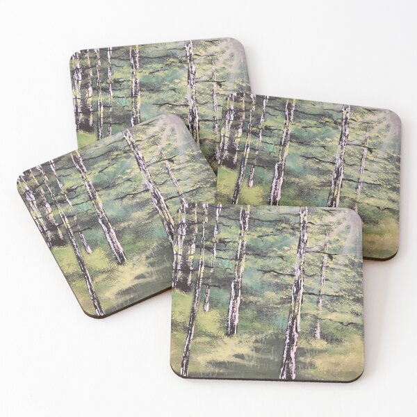 Item preview, Sunlit Forest designed and sold by casserolecarol.