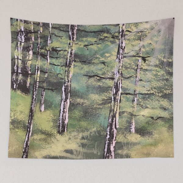 Item preview, Sunlit Forest designed and sold by casserolecarol.
