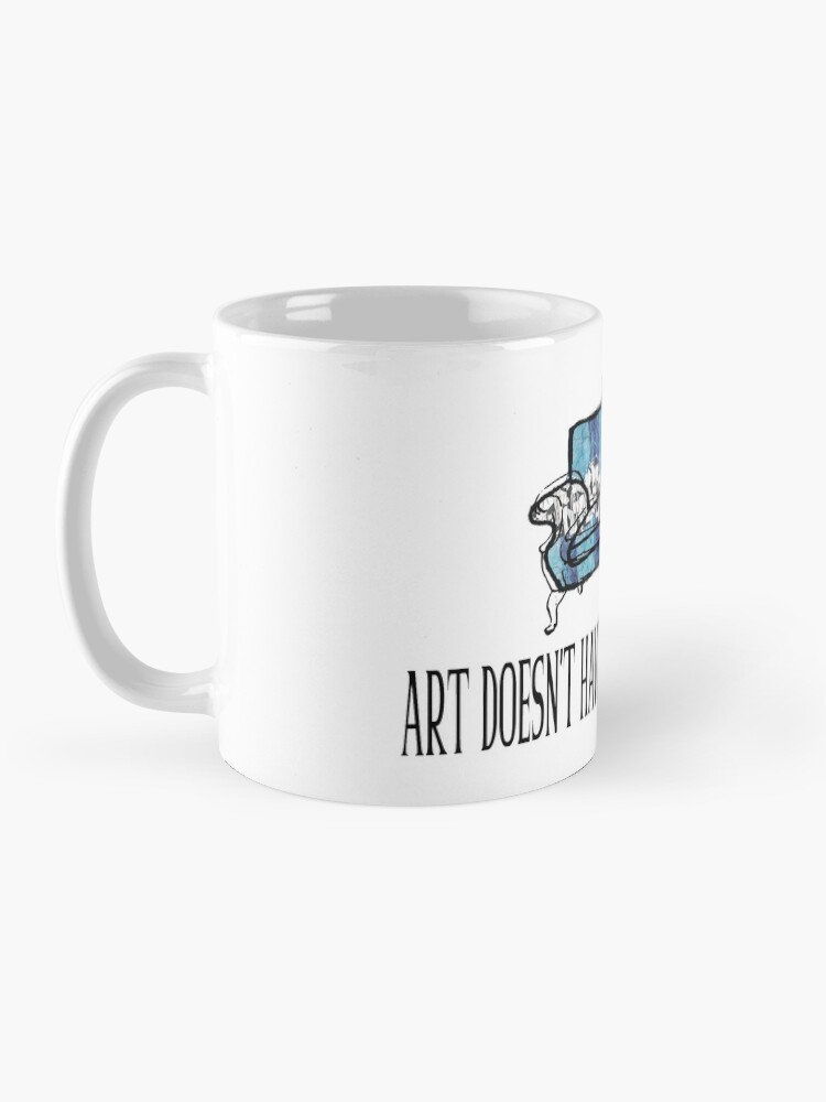 Alternate view of Art Doesn't Have to Match Your Sofa Mug