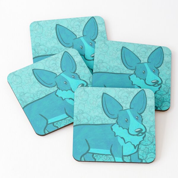 Item preview, Cute Teal Corgi designed and sold by KelseyLovelle.