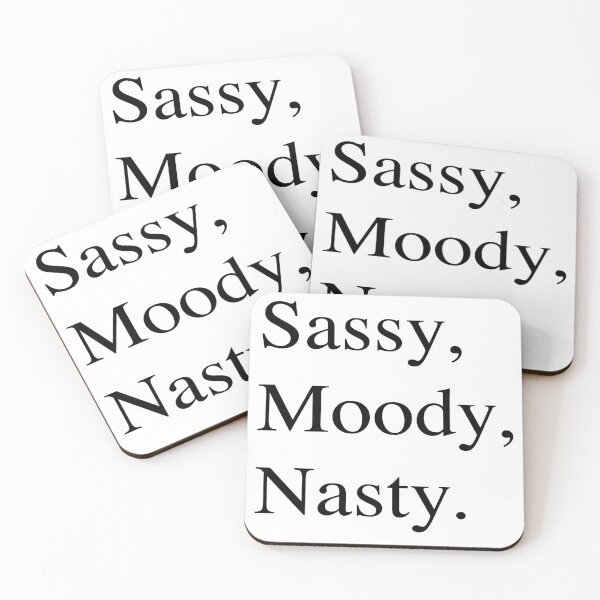 Item preview, Sassy, Moody, Nasty Tiktok designed and sold by mollzfahdays.