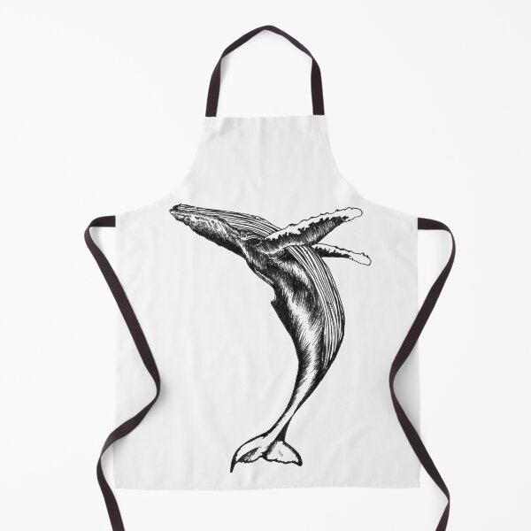 Item preview, Whale Breach Drawing designed and sold by Kwiggill.