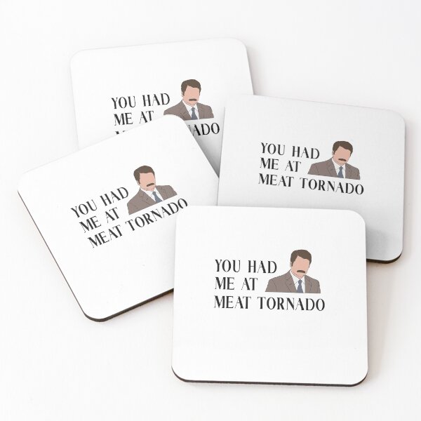 Item preview, Ron Swanson meat tornado designed and sold by Catchthepigeon.