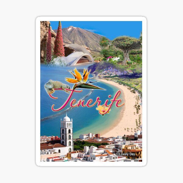 Item preview, Tenerife Playa Famous Lovely Day Design  designed and sold by Lovely Day.