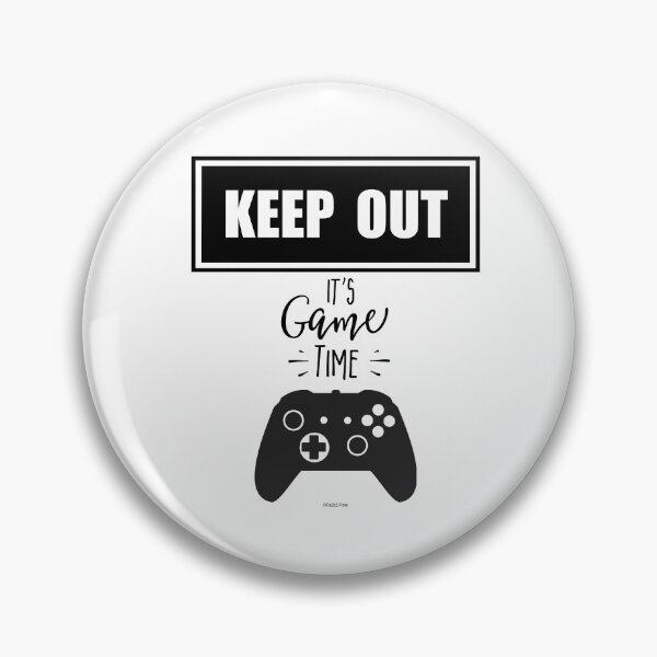 Item preview, Keep Out It’s Game Time designed and sold by RoryHMc.