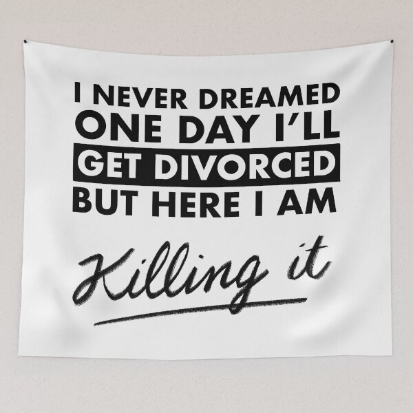 Item preview, Divorce - I'm killing it designed and sold by Volubile.