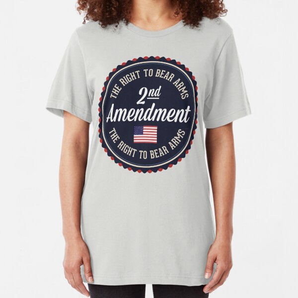 Second Amendment Slim Fit T-Shirt