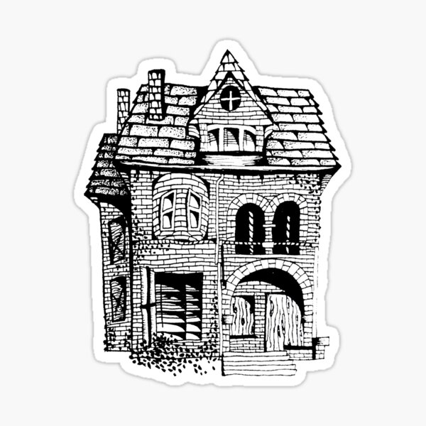 Spirit House Sticker