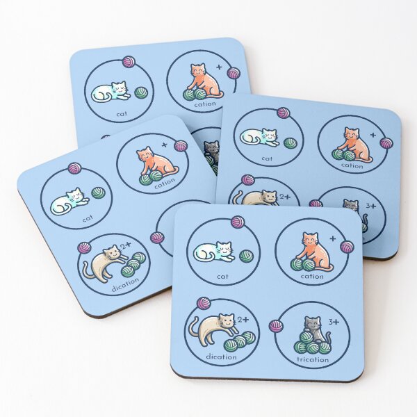 Item preview, Cation Science Pun designed and sold by Flaming Imp.