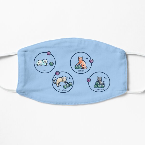 Cation Science Pun Flat Mask