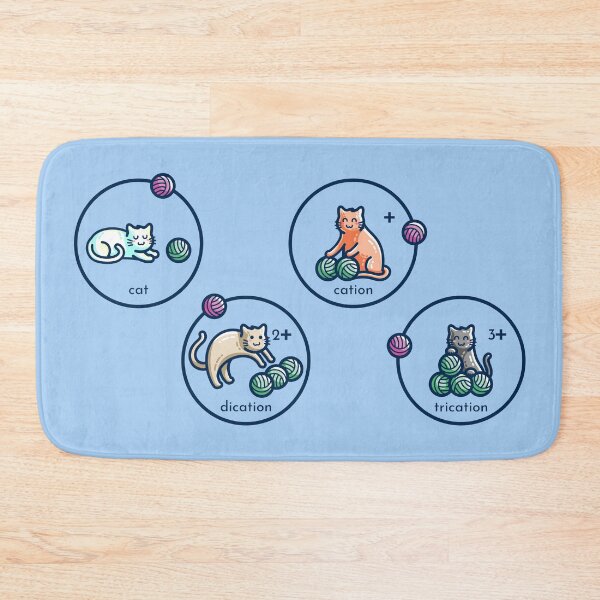Item preview, Cation Science Pun designed and sold by Flaming Imp.