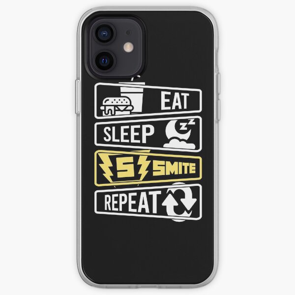 Eat Sleep Smite Repeat iPhone Soft Case