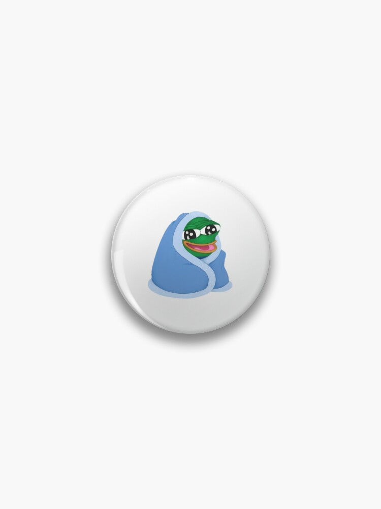 Peepo Blanket - pepeblanket pepega twitch discord frog Pin by