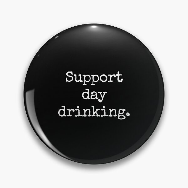 Item preview, Support day drinking. vintage typewriter designed and sold by MoClan-Graphics.