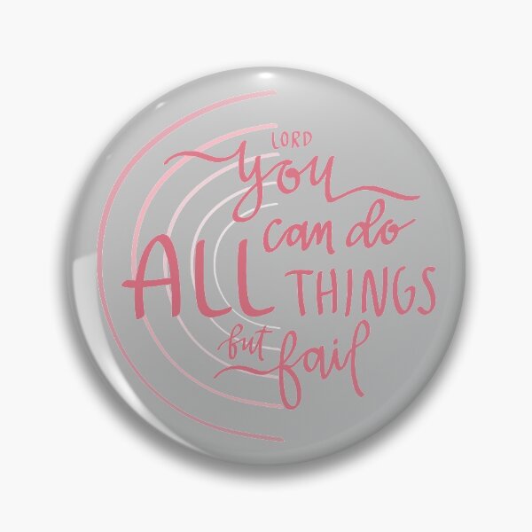 Item preview, Lord, You Can Do All Things But Fail ("Never Lost" By Elevation Worship Lyrics) designed and sold by JD-PANDA.