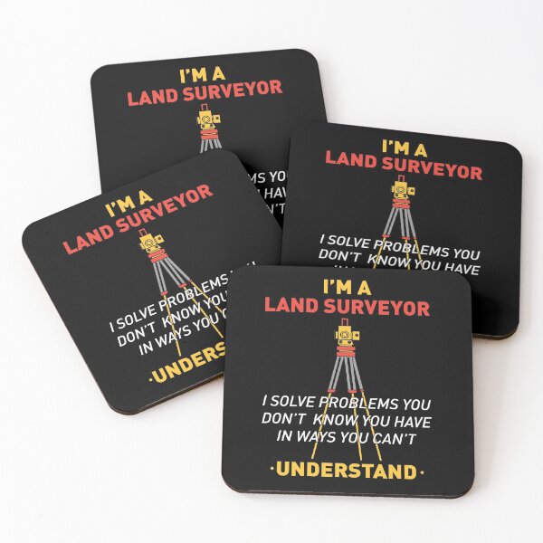 Item preview, Land Survey GPS Land Surveyors Gifts designed and sold by Sandra78.