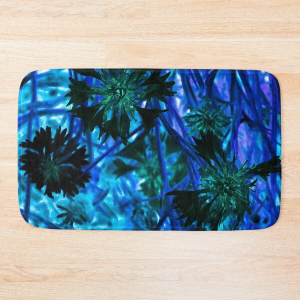 Item preview, Blue Cold Flowers designed and sold by wildjellybeans.