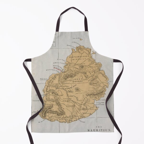 Item preview, Vintage Mauritius Map (1862) designed and sold by BravuraMedia.