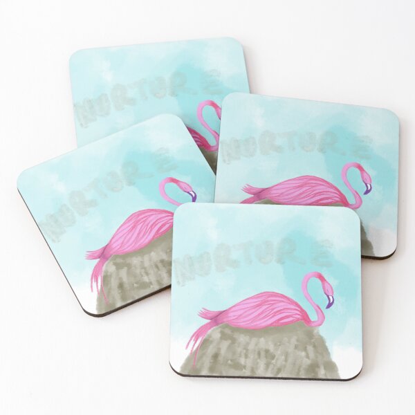 Item preview, Flamingo Nurturing it's nest designed and sold by xantilly.