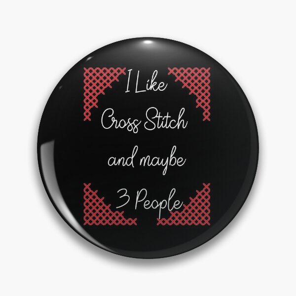 Item preview, Introvert Cross Stitcher designed and sold by BeyondTheDeck.