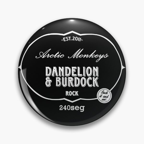 Item preview, Dandelion & Burdock Arctic Monkeys designed and sold by Erick Navarro.