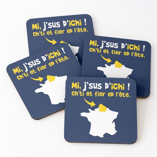Item preview, Mi, I'm from ichi. Ch'ti and proud of the nature! designed and sold by humour-chti.