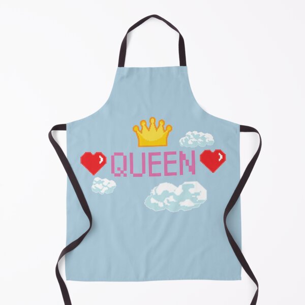 Item preview, Vaporwave Queen with Retro hearts and clouds designed and sold by Gifafun.