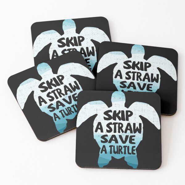 Item preview, Skip A Straw Save a Turtle designed and sold by NinjaStries.