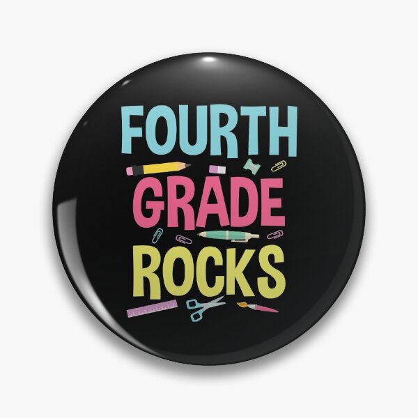 Item preview, Fourth Grade ROCKS - Back to School Teacher designed and sold by EstelleStar.