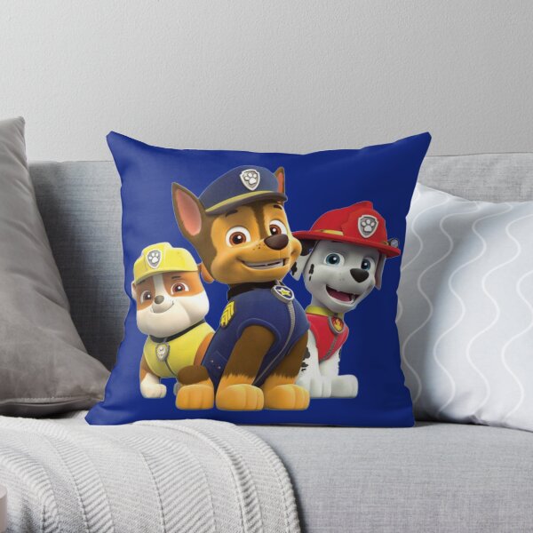 Patrouille de patte de chien Coussin