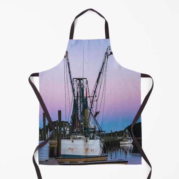 Item preview, Fishing boat in a river 2 designed and sold by KensLensDesigns.