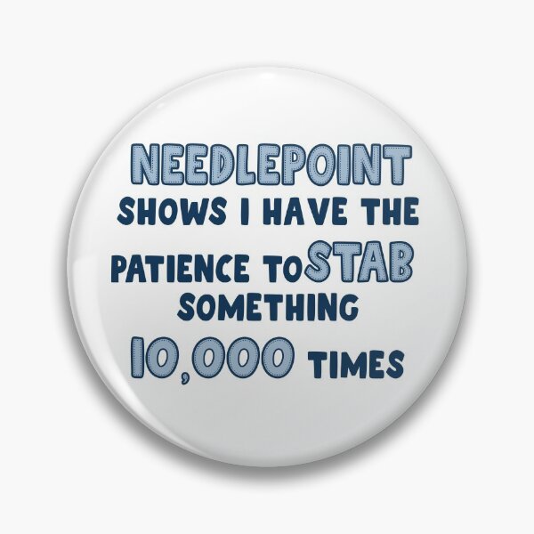 Item preview, Needlepoint Stabbing designed and sold by BeyondTheDeck.