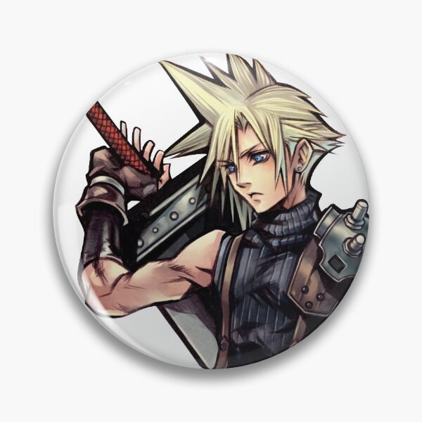 Item preview, Cloud Strife Dissidia designed and sold by Vosmug.