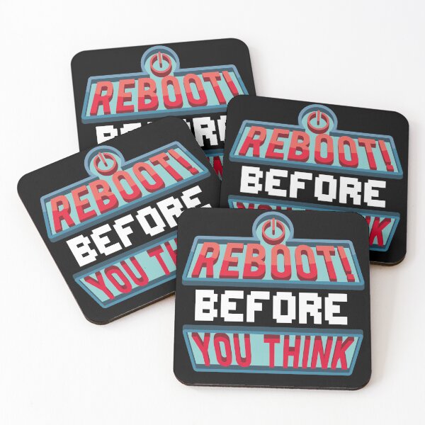 Item preview, Reboot Before You Think Funny IT T-Shirt designed and sold by NinjaStries.