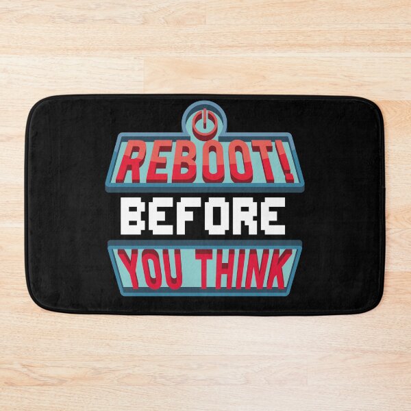 Item preview, Reboot Before You Think Funny IT T-Shirt designed and sold by NinjaStries.