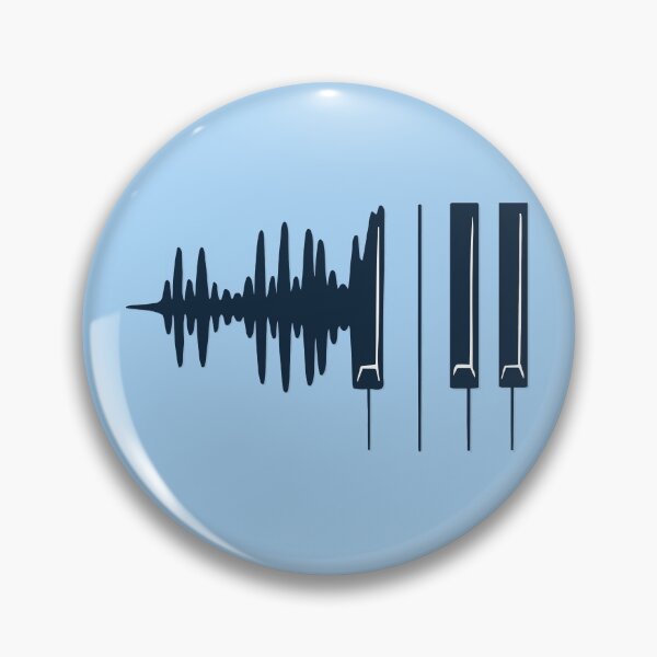 Item preview, Sound Waves Morphing into a Piano designed and sold by CoolSilhouettes.