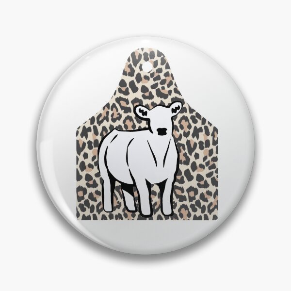 Item preview, Cheetah Ear Tag - Cow - NOT FOR RESALE WITHOUT PERMISSION designed and sold by l-oh.